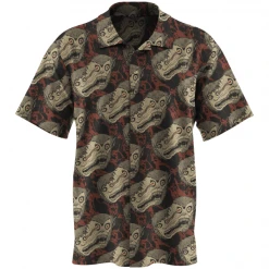 Wicked Clothes 'Werewolf' Button-Up Shirt