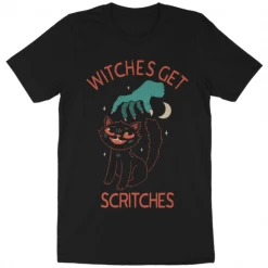 Wicked Clothes 'Witches Get Scritches' Shirt New