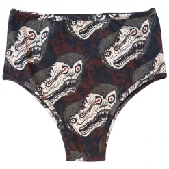 Wicked Clothes 'Werewolf' High-Waisted Underwear New