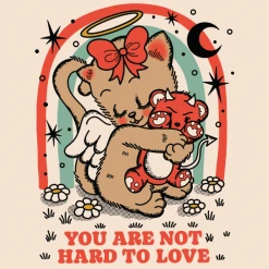 Wicked Clothes 'Not Hard To Love' Shirt New