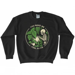 Wicked Clothes Feel Alive Sweatshirt Uplifting