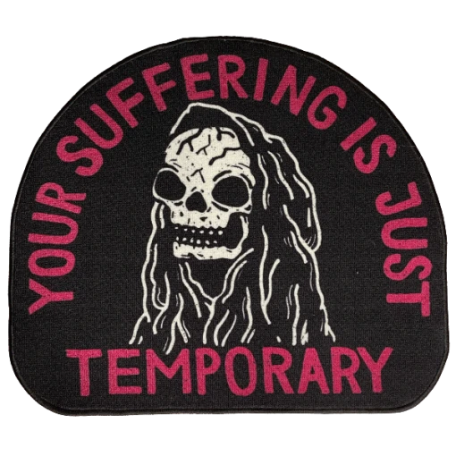 Wicked Clothes 'Temporary Suffering' Rug New